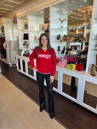 Frenchie Rouge Crewneck