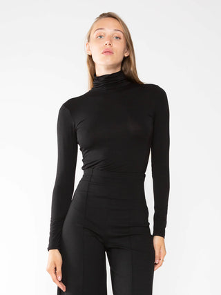 Core Turtleneck, Black