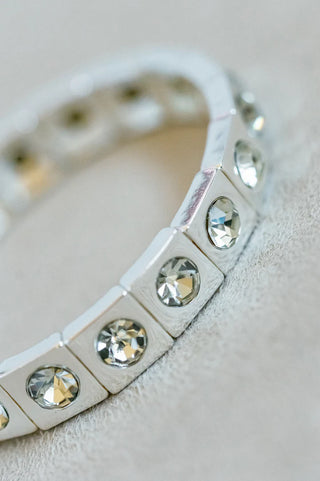 Dazzle Bracelet, Silver