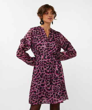 Leopard Flow Dress