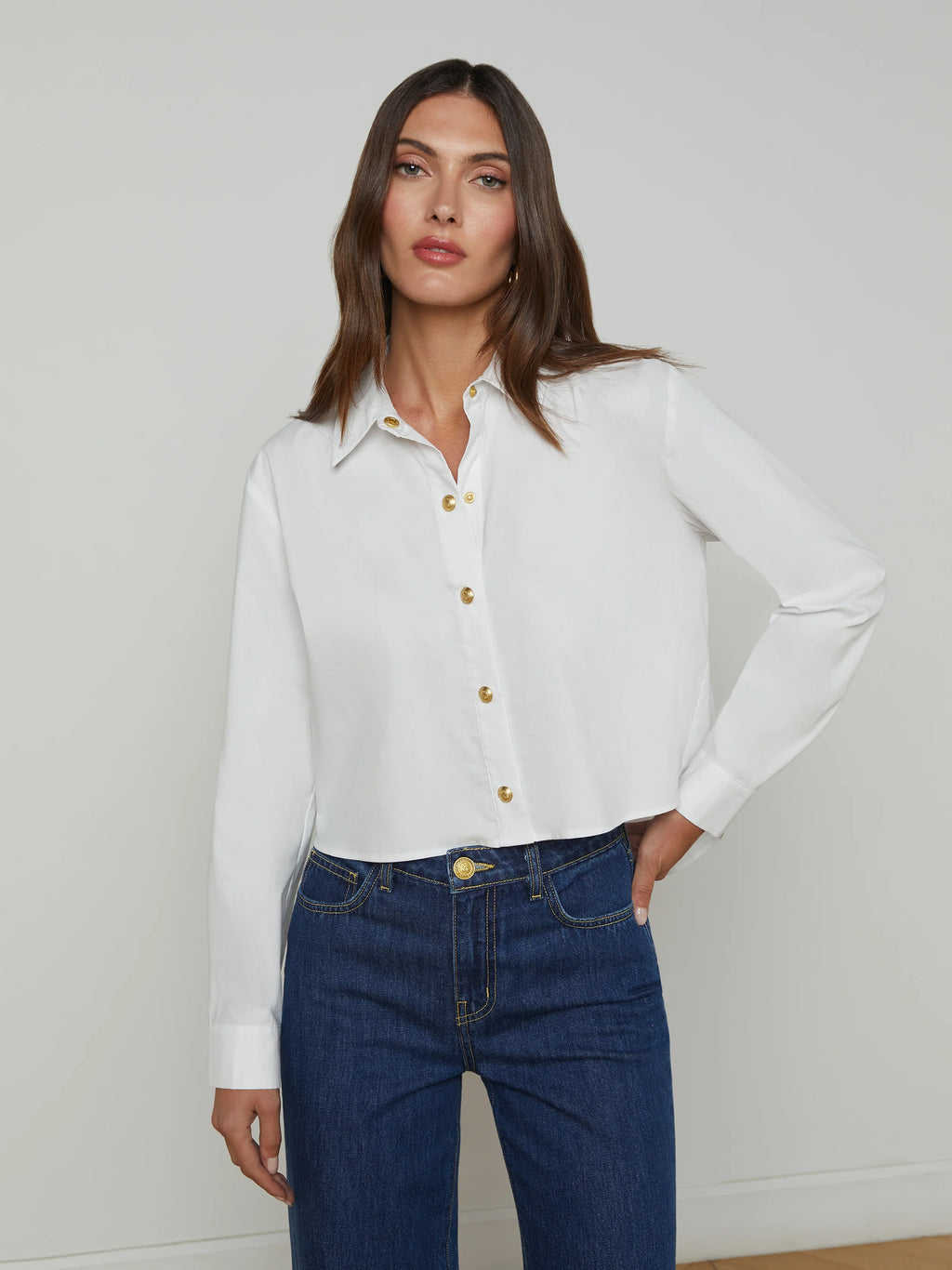 order】curve cropped shirt – Huitrox
