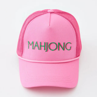 Pink Mahjong Hat