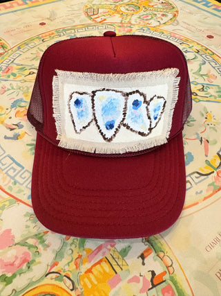 Wine Oyster Trucker Hat