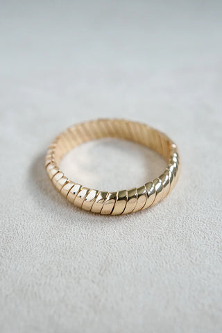 Coil Bracelet, Gold