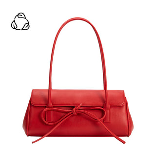 Bowie Red Vegan Shoulder Bag