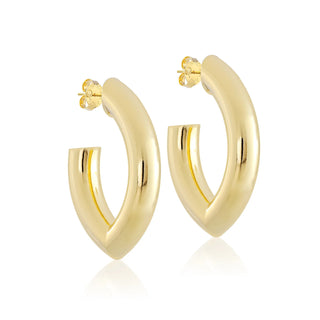 Stare Hoops, Shiny Gold