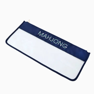 Blue Bamboo Mahjong Bag