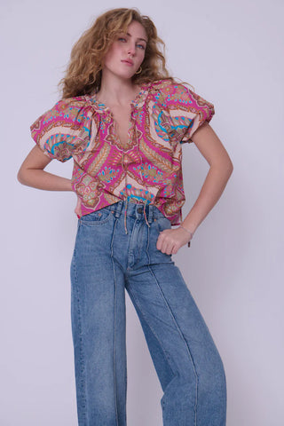 Libby Top, Jupiter Pink