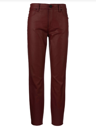 Charlize H/R Cigarette Jean, Red