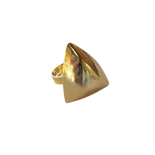Golden Angels Ring - Brushed Gold