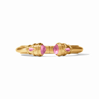 Cannes Demi Cuff, Tourmaline Pink