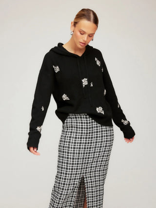 Krystal Embellished Hoodie