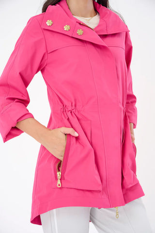 Anorak Rain Jacket, Magenta