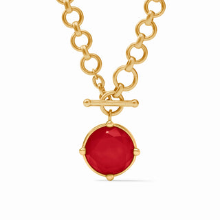 Honeybee Demi Necklace, Strawberry