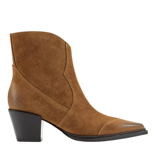 Giulie Western Ankle Bootie, Natural