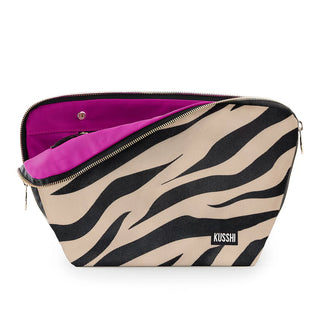 Vacationer Bag, Pink/Zebra