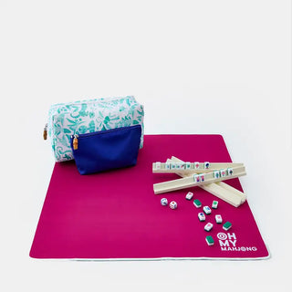 Palm Beach Green Mahjong Travel Set