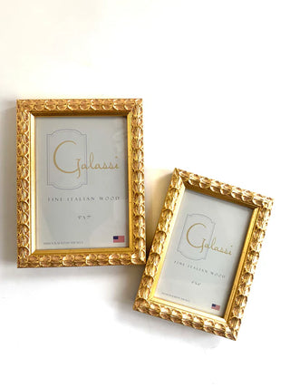 Gold Water Lily Frame, 4x6