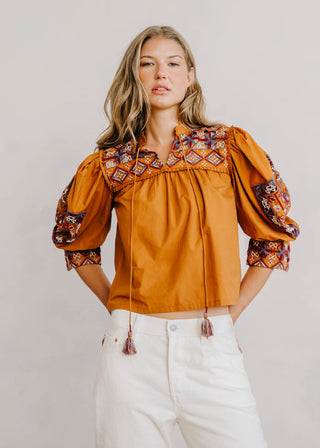Diella Top, Caramel