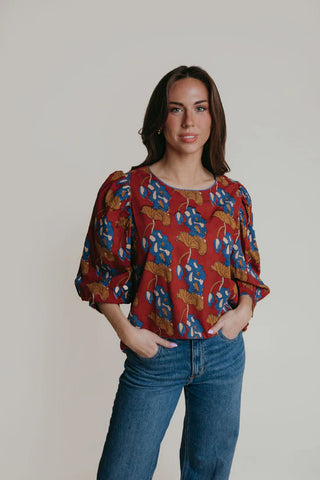 Darby Top, Batik