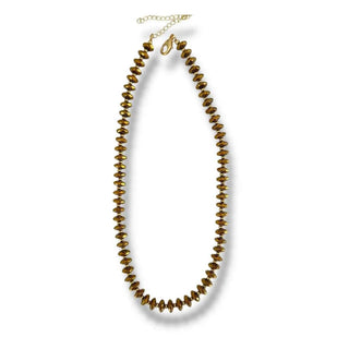 Acacia Necklace, Dark Gold Smith & Company Monkee's of Fayetteville