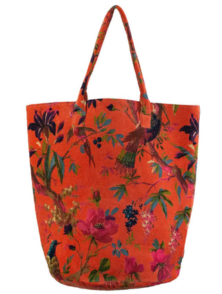 Velvet Tote, Paradise Orange XL