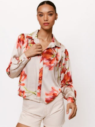 Kodie Blouse, Breezy Watercolor