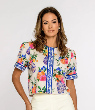 Coco Top, Ivory Ginger