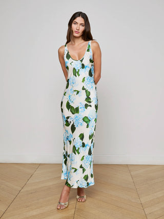 Akiya Tank Dress, Hydrangea