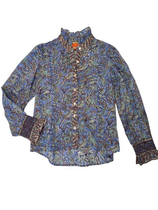 Thursday Longsleeve Top, Bird Floral
