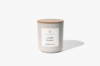 Vanilla Leather Candle