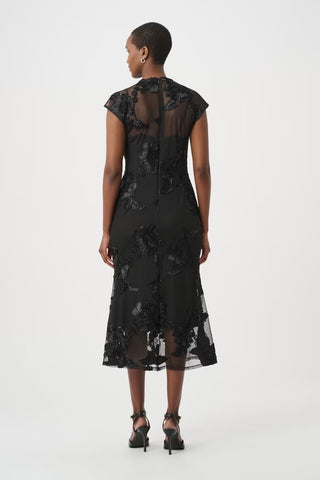 Embellished Trumpet Dress