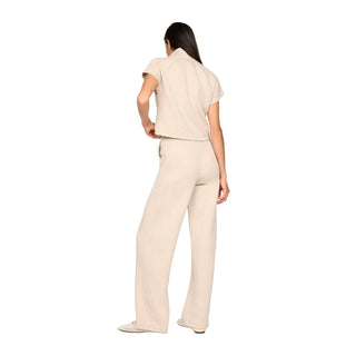 Airessentials Pintuck Jumpsuit, Bone Heather