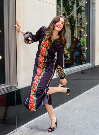 Dawn Maxi Dress, Garland Stripe