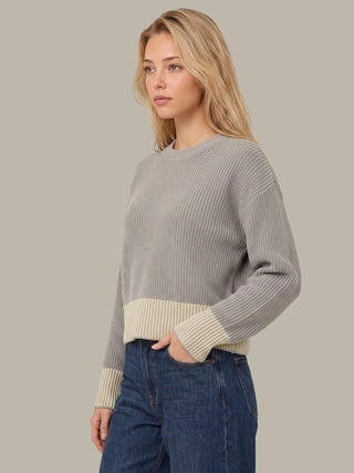 Sienna Stripe Rib Pullover