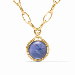 Solara Statement Necklace, Tanzanite Blue