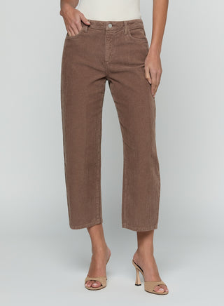 Mallis H/R Bow-Leg Jean, Cardamom