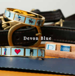 Circuit Bangle, Devon Blue