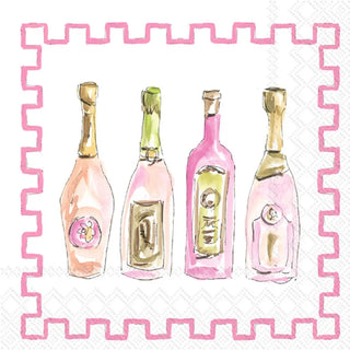 Paper Cocktail Napkin Champagne