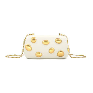 Luna Clutch, Beige