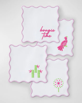 Embroidered Cocktail Napkins