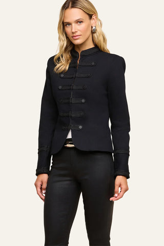 Victory Military Jacket, Black
