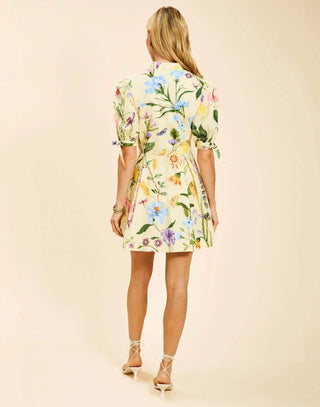 Brooklyn Mini Dress, Blooming Vine