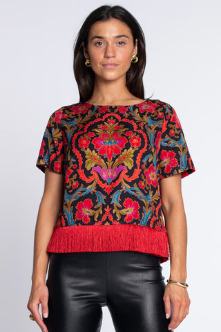Tess Tee, Damask