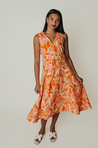 Market Dress, Caldera Blooms