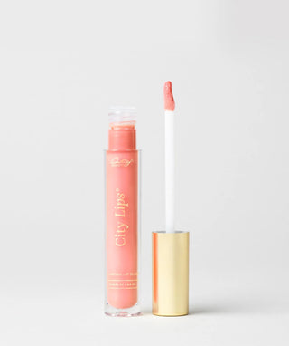 City Lips Plumper Gloss, South Peach