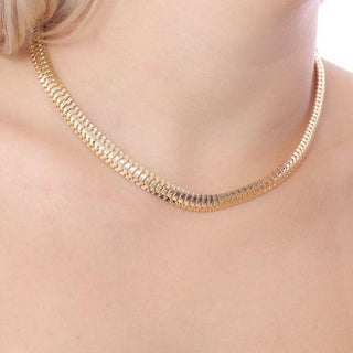 Golden Hour Mesh Choker