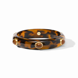 Carnaby Stone Bangle, Tortoise Small