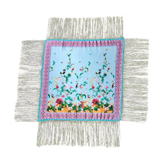 Fringe Scarf, Garden