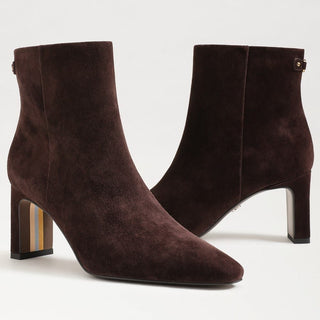 Saige Ankle Bootie, Cafe Noir Suede